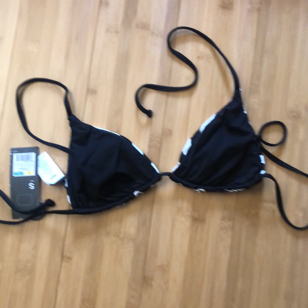 Reversible triangle bikini top new w/tags - Picture 2 of 3